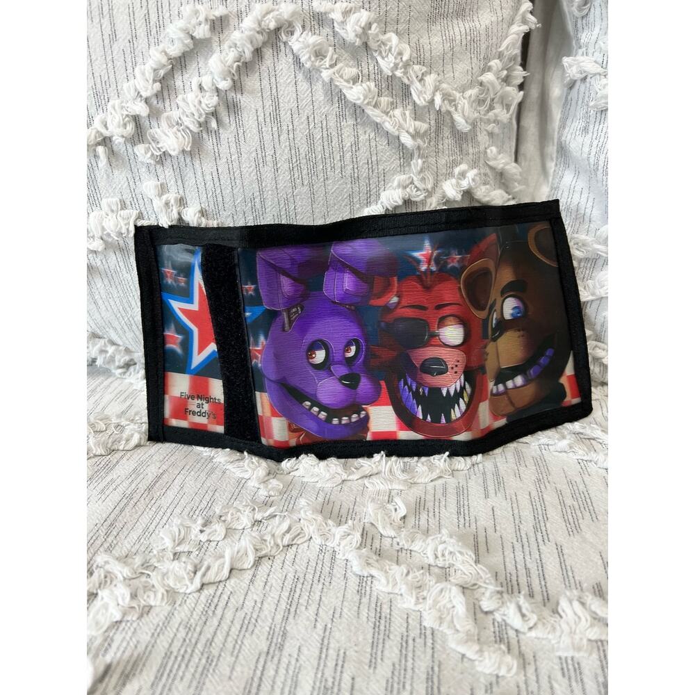 Five Nights at Freddy's Wallet Unisex Trifold 3D  2018